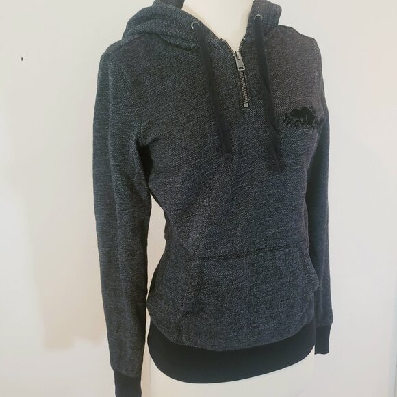 Roots Cotton Blend Hoodie Sweatshirt - Picture 1 of 13
